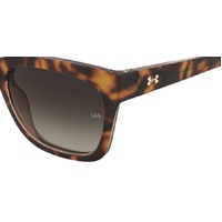 Under Armour UA Dime 086 HA 55 Havana / Brown Gradient Lenses