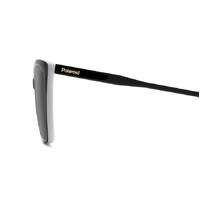 Polaroid PLD 4181/S 80S M9 56 Black White / Grey Polarised Lenses