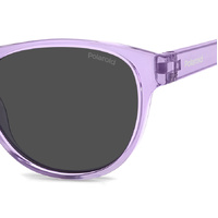 Polaroid Kids PLD 8066/S 789 M9 48 Lilac / Grey Polarised Lenses