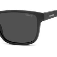 Polaroid Kids PLD 8067/S 003 M9 49 Matte Black / Grey Polarised Lenses