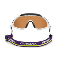 Carrera C Sport 01/S 6HT ZS 99 Matte White / Blue Mirror Lenses