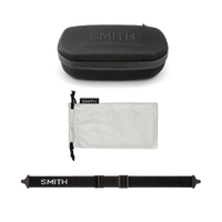 Smith Embark 01T QG 58 Matte Black / Blue Mirror Polarised Chromapop Lenses