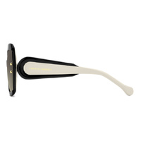 Carolina Herrera HER 0314/G/S 80S HA 61 Black White / Brown Gradient Lenses
