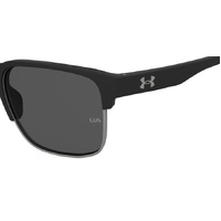 Under Armour UA Assist Edge O6W M9 57 Matte Black Grey / Grey Polarised Lenses
