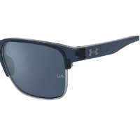 Under Armour UA Assist Edge OXZ 61 57 Blue Crystal / Blue Flash Mirror Lenses