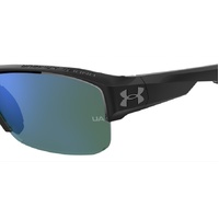 Under Armour UA Fanatical II 7ZJ V8 64 Black Green / Green Mirror Lenses