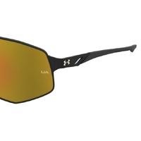 Under Armour UA Gameday MTL/G I46 2B 99 Matte Black Gold / Gold Mirror Lenses