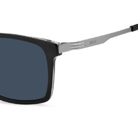 Hugo Boss BOSS 1836/G/S 7C5 KU 56 Black Crystal / Blue Avio Lenses