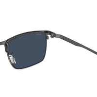 Hugo Boss BOSS 1837/G/S R80 KU 57 Matte Dark Ruthenium / Blue Avio Lenses