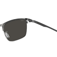 Hugo Boss BOSS 1837/G/S SVK IR 57 Matte Ruthenium Black / Grey Lenses