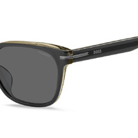 Hugo Boss BOSS 1869/F/S YQL M9 55 Grey Beige / Grey Polarised Lenses