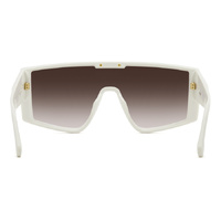 Carrera Victory C 18/S SZJ YK 99 Ivory / Burgundy Gradient w Gold Mirror Lenses