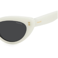 Polaroid Kids PLD 8068/S VK6 M9 47 White / Grey Polarised Lenses