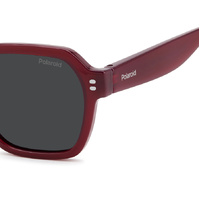 Polaroid Kids PLD 8069/S 8CQ M9 48 Cherry / Grey Polarised Lenses