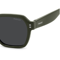 Polaroid Kids PLD 8069/S TBO M9 48 Military Green / Grey Polarised Lenses