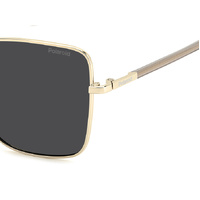 Polaroid PLD 4193/G/S/X 2F7 M9 59 Gold Grey / Grey Polarised Lenses