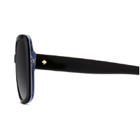 Kate Spade WENONA 2/G/S D51 9O 57 Black Blue / Dark Grey Gradient Lenses