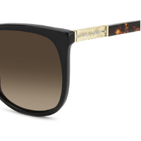 Kate Spade KAYSIE 2/G/S 807 HA 58 Black / Brown Gradient Lenses