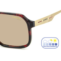 Carrera Victory C 27/S 0UC II 59 Red Havana / Brown Photochromic Lenses