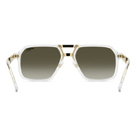 Carrera Victory C 27/S REJ D6 59 Crystal Gold / Green Gradient w Mirror Lenses