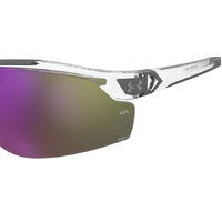 Under Armour UA Yard Pro 2 MNG PC 99 Crystal Black / Violet Blue Mirror Lenses