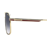 Carrera 379/S W3J 08 57 Gold Striped Red / Dark Blue Gradient Lenses
