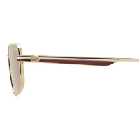 Carrera 3087/S NOA 70 56 Gold Burgundy / Brown Lenses