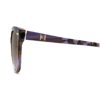 Carolina Herrera HER 0360/S 52A QR 53 Burgundy Violet Havana / Brown Violet Gradient Lenses