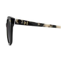 Carolina Herrera HER 0360/S TCB 9O 53 Black White Havana / Dark Grey Gradient Lenses