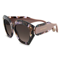 Carolina Herrera HER 0365/S QMJ HA 53 Havana Pearl Pink / Brown Gradient Lenses