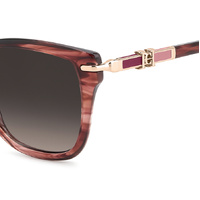 Carolina Herrera HER 0379/S 573 HA 55 Red Horn / Brown Gradient Lenses