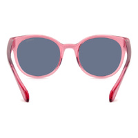 Polaroid Kids PLD 8076/S 35J JQ 45 Pink / Rose Gold Mirror Polarised Lenses