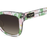 Kate Spade DEE 2/G/S QQK HA 51 Crystal Pattern / Brown Gradient Lenses