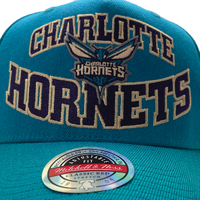 Mitchell & Ness Charlotte Hornets NBA Classic Red Lay Up Teal OSFM MNCH2094