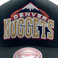 Mitchell & Ness Denver Nuggets NBA Team Colour Logo MVP Black OSFM MNDN2113
