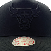 Mitchell & Ness Chicago Bulls NBA Black Team Logo MVP Black OSFM MNCG2117