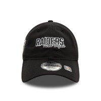New Era Las Vegas Raiders 9Twenty Script Black OSFM