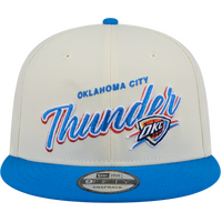 New Era Oklahoma City Thunder 9Fifty Two Tone Script Beige/Blue OSFM