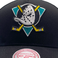 Mitchell & Ness Anaheim Ducks Pro Pinch Evergreen Core Team Colour Black OSFM