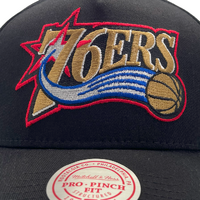 Mitchell & Ness Philadelphia 76ers Pro Pinch Evergreen Core Team Colour Black OSFM