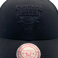 Mitchell & Ness Chicago Bulls Low Pro Evergreen Black OSFM