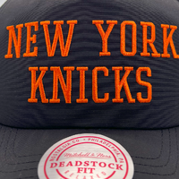 Mitchell & Ness New York Knicks Deadstock Origins Nylon Stacked Black OSFM