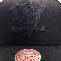 Mitchell & Ness Anaheim Ducks Pro Pinch Evergreen Black OSFM