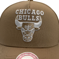 Mitchell & Ness Chicago Bulls Pro Pinch Oat Irish Cream OSFM