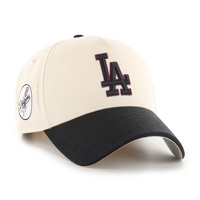 47 Brand Los Angeles Dodgers MVP DT Sure Shot TT Cotton Natural/Black OSFM