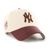 47 Brand New York Yankees MVP DT Sure Shot TT Cotton Natural/Cacao OSFM
