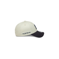 New Era New York Yankees 9Forty Side Script Ivory/Navy OSFM