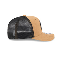 New Era New York Yankees 9Seventy Trucker Black Mesh Wheat OSFM