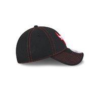 New Era Chicago Bulls 9Forty Team Contrast Stitch Black OSFM