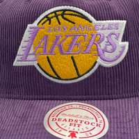 Mitchell & Ness Los Angeles Lakers Corduroy Retro Origins Purple OSFM
